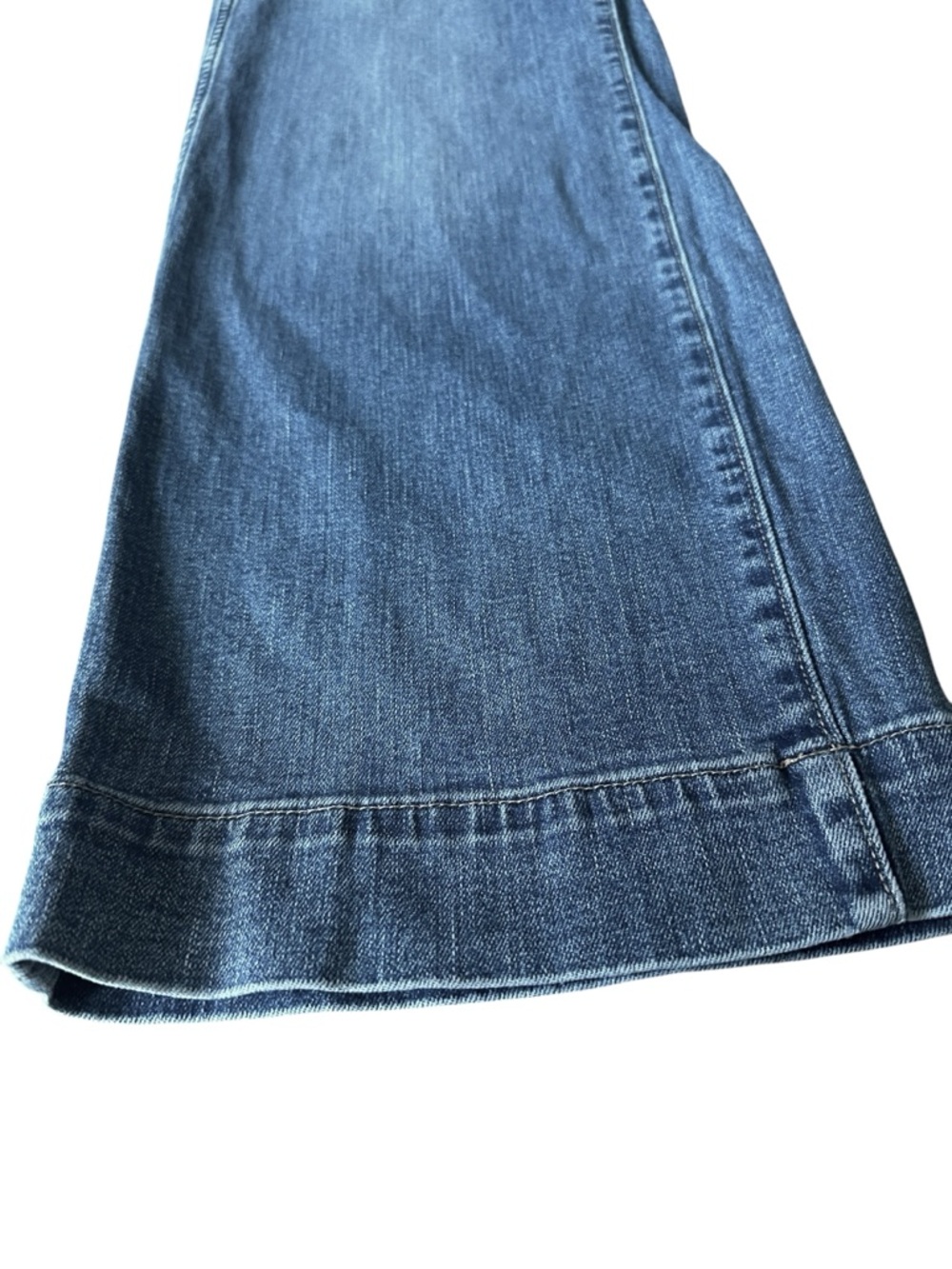 GAP Women’s High Rise Wide Leg Crop Jeans Size 6/28 - Picture 6 of 11